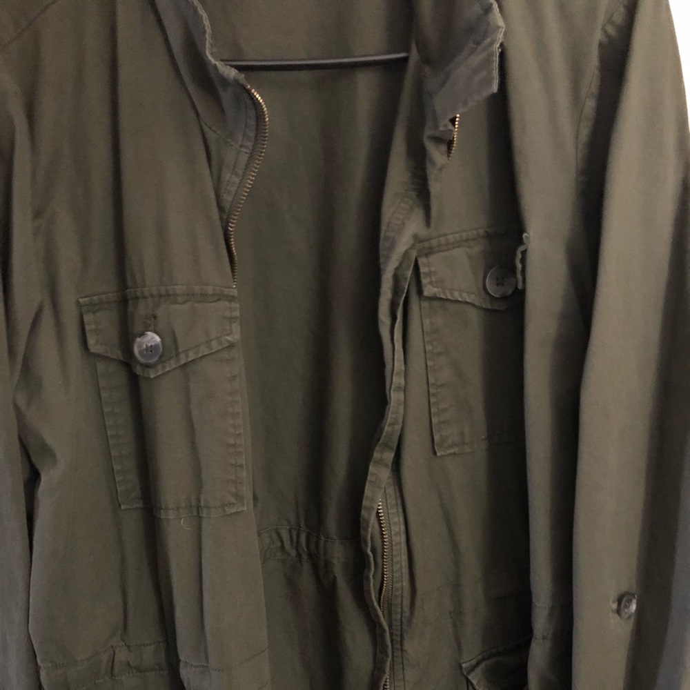 Olive green jacket